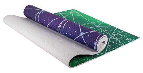 Zen 5 Yoga Mat (Galaxy Print Purple, 6mm)