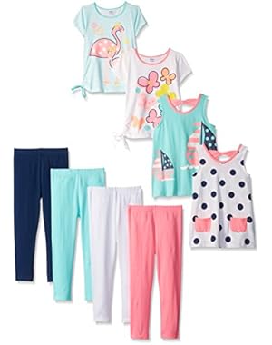 Graduates Baby Girls' 8 Piece Season in a Box, 4/Tops 4/Shorts