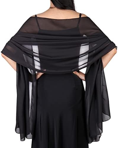 Women's Soft Sheer Shawl Wrap Large Scarf for Wedding Evening Formal Dresses  at Amazon Women's Clothing store