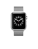 Apple Watch - 1st Gen - 38MM (MJ322LL/A) Stainless Steel Case Stainless Steel Milanese Loop (Refurbished)