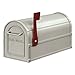 Rural Mailbox, Antique, Nickel