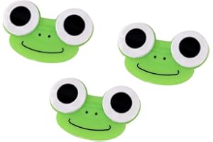 Cute Contact Lens Holder, Contact Lens Case Cartoon Frog Shape Holder Cartoon Animal Box 3PCS, Frog Shape Box
