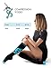 S-HUBme Support Stocking, Plantar Fasciitis and Blood Clot Knee High Compression Socks. Best for Hiking, Running, Dance and Cycling (15-20 mmhg).S
