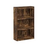 Furinno Jaya Enhanced Home Bookcase 3-Tier