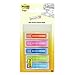 Post-it Printed Flags, Sign Here, 100 Flags/Dispenser, 1 Dispenser/Pack, .47 in Wide, Assorted Colors (684-SH-OPBLA)