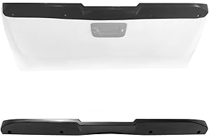 MagicDrift Truck Tailgate Spoiler, Compatible with 2007-2013 Chevy Silverado, MDA Style Flexible Polyurethane(PU) Rear Boot Cover Cap Lid Tail Wing, Unpainted Black