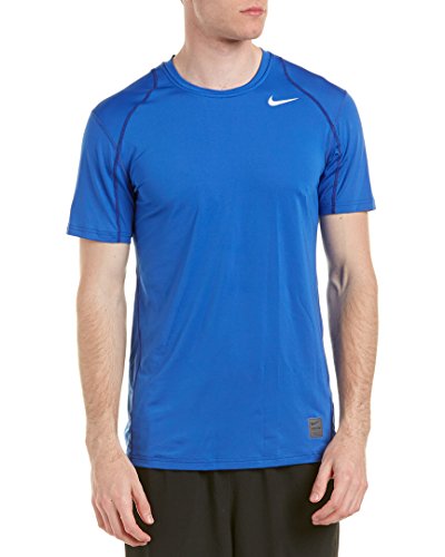 nike pro combat dri fit fitted short sleeve