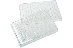 CELLTREAT SCIENTIFIC PRODUCTS 96-Well Treated Cell Culture Plate with Lid; 100/cs