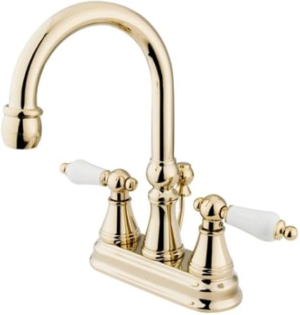 Kingston Brass Ks2612pl Governor 4 Inch Centerset Lavatory Faucet
