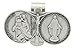 All Patron Saints ALLPATRONSAINTS Miraculous St Christopher Medal for Car Catholic Visor Clip for Protection While Driving with Prayer Card