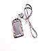QIDUN Girl Badge Holder Rhinestone Lanyard Bling Crystal Necklace Badge Card Holder for Business Id/Key/Cell Phone (Colorful) (Colorful)
