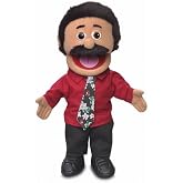 14" Carlos, Hispanic Dad/Businessman, Hand Puppet
