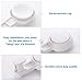 Marchpower Shower Hooks for Inside Shower Reusable Waterproof Utility Suction Cups Hooks - 2 Pack Heavy Duty Vacuum Hook Home Kitchen Bathroom Wall Holder Hanger for Towel Loofah Cloth Key & Ceiling