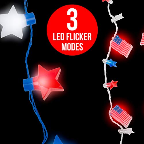 1 America+Party+Favors+Light+Necklaces
