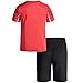 Marvel Avengers Captain America Iron Man Venom Hulk Cosplay Athletic T-Shirt and Shorts Outfit Set Toddler to Little Kid