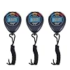 GARNECK 3 Stuks Digitale Stopwatch Timer Draagbare Wedstrijd Sport Stopwatches Training Chronometer Voor Zwemmen…