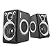 RECCAZR Computer Speakers with Surround Sound 2.0CH USB Wired Powered Multimedia Speaker for Desktop/TV/PC/Laptops/Smart Phone Built-in Four Loudspeaker Diaphragm (Gray)