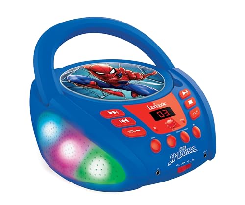 Lexibook, Spider-Man Bluetooth CD Player, RCD109SPLXB