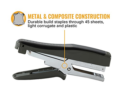 Bostitch B8 Xtreme Duty 45 Sheet Plier Stapler, Black (B8HDP)