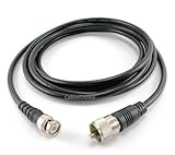 CablesOnline 6ft RG8x Coax UHF (PL259) Male to BNC Male Plug 50 OHM Antenna Ham Radio Cable (R-UB006)