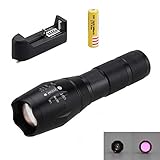 1 Set 850nm 5w IR Infrared LED Flashlights w/ 18650