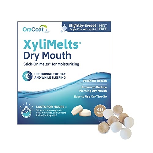 OraCoat XyliMelts Dry Mouth Relief Moisturizing