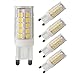 KINGSO 4 Pack G9 5W 44 SMD 2835 Not Dimmable Natural White 450LM 4000-5000K Corn Light High Power Energy Saving Lamp AC 110V