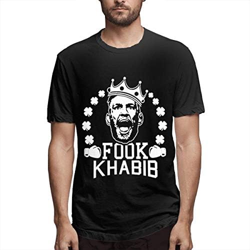 MYHL Mens Fook Khabib Conor McGregor Leisure T-Shirt