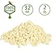 YIIA White Beeswax Pellets 2 lb (32 oz) Pure, Natural, Cosmetic Grade Beeswax Pastilles