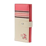 Coromose® Clutch Checkbook Money Clip Change Fox Love Pattern Purse Handbag Wallet (Watermelon Red)