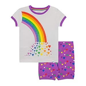 Harry Bear meisjes regenboog pyjama kort