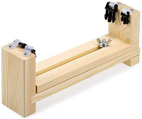 Namvo Wood Paracord Jig Bracelet Wristband Maker DIY Craft Tool for Parachute Cord Braiding Weaving with Hanks Free Buckles 22.5cm