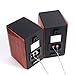Edifier P17 Passive Bookshelf Speakers - 2-Way Speakers with Built-in Wall-Mount Bracket - Perfect for 5.1, 7.1 or 11.1 Side/Rear Surround Setup - Pair