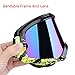 Adults ATV Motocross Ski Glasses Goggles Dirt Bike Motorcycle Dustproof Cycling