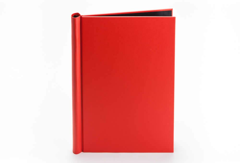 Brightly Coloured Springback Binder A4 Portrait 1-150 Pages - Red