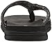 New Balance Women's JoJo Thong Sandal, Black, 9 M US