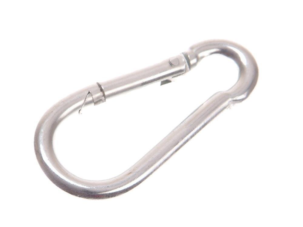 Faithfull FAICHFBS80 80 mm (8 mm Dia) Fire Brigade Snap Hook (Pack of 2)