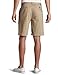 Nautica Men's Cotton Twill Flat Front Chino Short, True Khaki, 33W