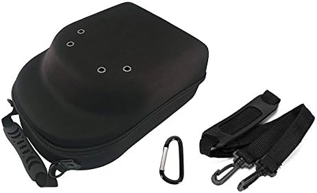 Hat Carrier Case Portable Case for 6 Caps | Durable Snapback Hat Carrier | Baseball Caps Storage Case | Lightweight Travel Hat Case with Capacious Design | Black Color Version 2