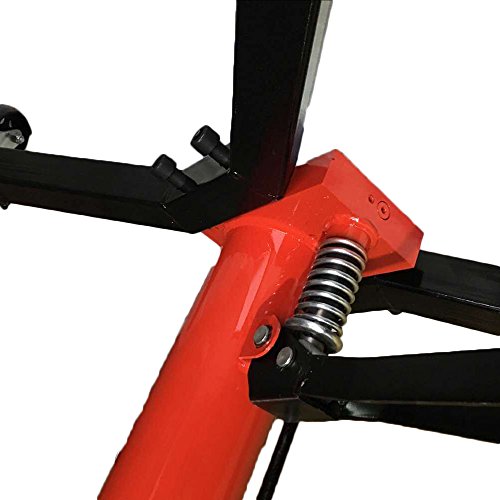 SUNROAD 1500 LB 2 Stage Hydraulic Transmission Jack w/ 360°Swivel Wheels Lift Hoist