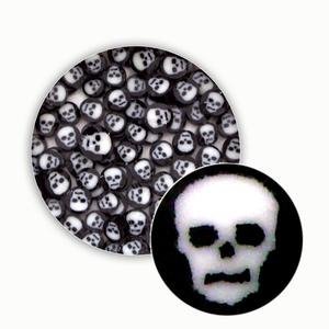 Black & White Skull Millefiori - 96 Coe