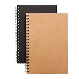 DSTELIN Soft Cover Spiral Notebook Journal