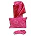 ZITA ELEMENT 14-14.5 Inch Girl Baby Doll Sleeping Bag with Pillow and Eye Mask for 14-14.5 Inch Doll Accessories Xmas Gift