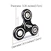 AGOG Spinner Fidget Toy Stress Reducer EDC Focus Relieves Anxiety Boredom ADHD Autism Portable High Speed Fidget Hand Spinner for Adult and Kid, Black