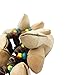ammoon Nuts Shell Bracelet Handbell for Djembe African Drum Conga Percussion Accessories