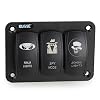 Rupse-3-Gang-Marine-Boat-Car-Switch-Panel-Blue-Red-LED-Light-5pin-On-off-Rocker-Switch-12-24V