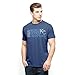'47 MLB Kansas City Royals Men's 2015 World Series Champions Basic Scrum Tee, Bleacher Blue, Large