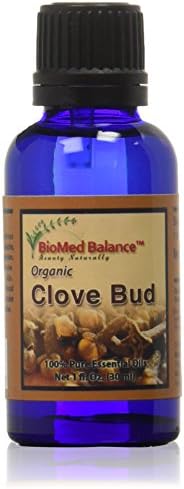 BIOMED BALANCE Organic Essential Oil, Clove Bud, 1 Fluid Ounce
