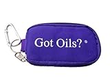 Got Oils?® Key-chain Essential Oil Sample Case (Black)