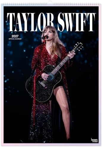 Taylor Swift ツアーブック VOGUE カレンダー Taylor Swift OFFICIAL | 2026 7 x 14 Inch (Hanging) Monthly Mini